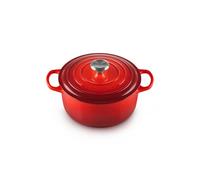 Le Creuset Evolution, cocotte rotonda 24 cm in ghisa vetrificata - ciliegia Evolution, cocotte rotonda 24 cm in ghisa vetrificata - ciliegia