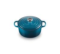 Le Creuset Evolution, cocotte rotonda 24 cm in ghisa vetrificata - deep teal Evolution, cocotte rotonda 24 cm in ghisa vetrificata - deep teal