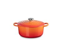 Le Creuset Evolution, cocotte rotonda 26 cm in ghisa vetrificata - arancio Evolution, cocotte rotonda 26 cm in ghisa vetrificata - arancio