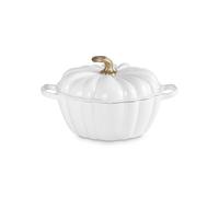 Le Creuset Evolution, cocotte zucca 24 cm in ghisa vetrificata - bianco Evolution, cocotte zucca 24 cm in ghisa vetrificata - bianco