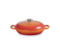 Le Creuset Evolution, tegame basso rotondo 28 cm in ghisa vetrificata - arancio Evolution, tegame basso rotondo 28 cm in ghisa vetrificata - arancio
