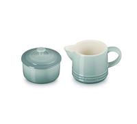 Le Creuset Gres Signature - Set di panna e zucchero, sale marino