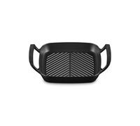 Le Creuset Bbq outdoor, grill quadrato 26x26 cm in ghisa vetrificata - nero Bbq outdoor, grill quadrato 26x26 cm in ghisa vetrificata - nero