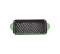 Le Creuset Grill rettangolare Tradition in ghisa vetrificata, 32 cm, Bamboo, 20202324080460