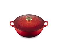 Le Creuset Holly, Marmitta in ghisa vetrificata 26 cm - ciliegia Holly, Marmitta in ghisa vetrificata 26 cm - ciliegia