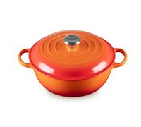 LE CREUSET Marmitta con Coperchio Alto Evolution in Ghisa 26 cm Arancio
