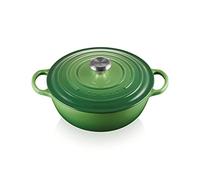 Le Creuset Marmitta Evolution in ghisa vetrificata con Coperchio, diameter 26 cm, Volume 4.1 L, Bamboo, 21114264080430