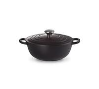 Le Creuset Marmitta Evolution in ghisa vetrificata con Coperchio, diameter 26 cm, Volume 4.1 L, Nero, 21114260000430