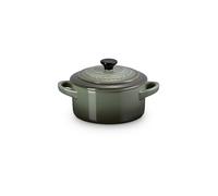 LE CREUSET Mini-Cocotte POTERIE 10cm/0,2L Timo verde scuro