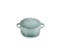 Le Creuset Mini Cocotte rotonda in gres, 24 once, sale marino