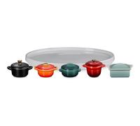 Le Creuset Miniature Cocotte History Collection 100th Anniversary Set 6 pezzi