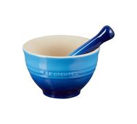 Le Creuset Mortaio con Pestello Gres 0,3 Lt Azure Blu