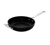 Le Creuset Padella Alta con maniglia in alluminio antiaderente, diameter 30 cm, per per tutte le fonti di calore, induzione incluso, Nero, 51101300010202