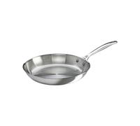 Le Creuset Padella bassa in acciaio inox, diameter 30 cm, Ghisa, Argento , 96600230001600