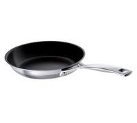 Le Creuset Padella bassa Classic in acciaio inox, interno antiaderente, diameter 20 cm, Compatibile con Tutte le Fonti di Calore, Induzione Inclusa, 96201320001000