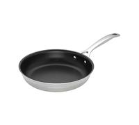 Le Creuset Padella bassa Classic in acciaio inox, interno antiaderente, diameter 24 cm, Compatibile con Tutte le Fonti di Calore, Induzione Inclusa, 96200224001000