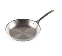 Le Creuset Padella bassa in acciaio inox, diameter 30 cm, Ghisa, Argento , 96600230001600