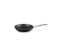 Le Creuset Padella bassa in alluminio antiaderente, diameter 24 cm, per per tutte le fonti di calore, induzione incluso, Nero, 51112240010002
