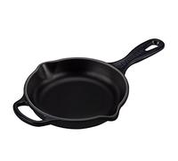 Le Creuset Padella doppio becco Evolution in ghisa vetrificata, Rotonda, diameter 16 cm, Nero Matt, 20182160000422