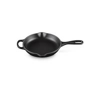 LE CREUSET Padella doppio becco Evolution in ghisa vetrificata, Rotonda, diameter 20 cm, Nero, 20182200000422