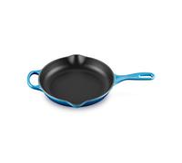LE CREUSET Padella doppio becco Evolution in ghisa vetrificata, Rotonda, diameter 23 cm, Azzurro, 20182232200422