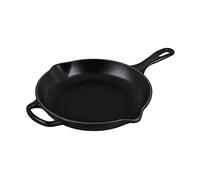LE CREUSET Padella doppio becco Evolution in ghisa vetrificata, Rotonda, diameter 23 cm, Nero, 20182230000422