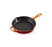 Le Creuset Padella doppio becco profonda Evolution in ghisa vetrificata, Cast Iron, 26 cm, Arancio, 20187260900422
