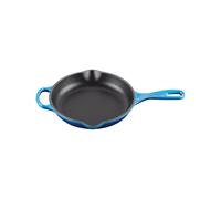 Le Creuset Grill rotondo profondo Evolution in ghisa vetrificata, 25 cm, Azure, 20187262200422