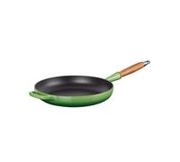 Le Creuset Padella Ghisa Evolution con Manico In Legno 28 Cm Verde Bamboo