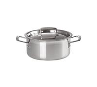 Le Creuset Pentola in Acciaio Inossidabile con Coperchio 20 Cm