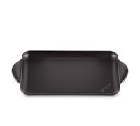Le Creuset Piastra in ghisa, Rettangolare, 33 x 22 cm, Adatta a tutte le fonti di calore incl. induzione, Nero