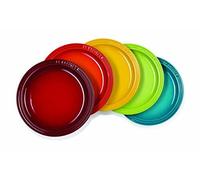 Le Creuset Piatto Rotondo Piastra LC 23cm Arcobaleno Rosso Ciliegia Rosso Giallo