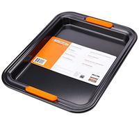 Le Creuset Piccola Teglia Rettangolare Antiaderente per Forno, 32.2 x 24 x 2.58 cm, Nero Matt, 94103433000000