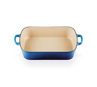 Le Creuset Pirofila rettangolare Evolution in ghisa vetrificata, 33 cm, Azzurro, 20184332202422