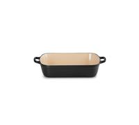 LE CREUSET Pirofila rettangolare in ghisa 33 cm/4,9 l SIGNATURE Nera nero