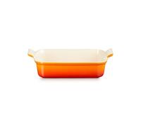 Le Creuset Pirofila rettangolare Tradition in gres vetrificato, 26 cm, 2.4 L, Arancione, 71102260900001
