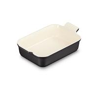 Le Creuset Pirofila rettangolare Tradition in gres vetrificato, 26 cm, 2.4 L, Nero Lucido, 71102261400001