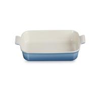 Le Creuset Pirofila rettangolare Tradition in gres vetrificato, 32 cm, 4 L, Chambray, 71102324340001