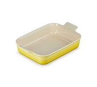 Le Creuset Pirofila rettangolare Tradition in gres vetrificato, 32 cm, 4 L, Giallo, 71102324030001
