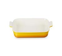 Le Creuset Tradition, Pirofila rettangolare 32 cm in gres vetrificato - nectar Tradition, Pirofila rettangolare 32 cm in gres vetrificato - nectar