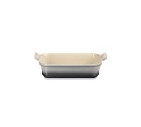Le Creuset Pirofila rettangolare Tradition in gres vetrificato, 26 cm, 2.4 L, Flint, 71102264440001