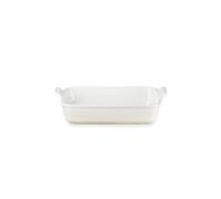 Le Creuset Pirofila rettangolare Tradition in gres vetrificato, 32 cm, 4 L, Meringue, 71102327160001