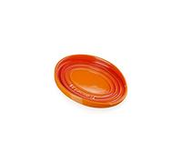 Le Creuset Poggiamestolo ovale in gres vetrificato, Arancio, 71507150900099