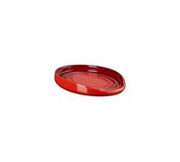 Le Creuset Poggiamestolo ovale in gres vetrificato, Ciliegia, 71507150600099