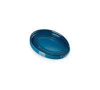 Le Creuset Poggiamestolo ovale in gres vetrificato, Deep Teal, 71507156420099