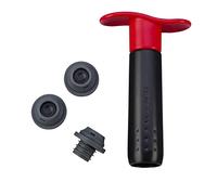 Le Creuset Pompetta vino WA-137 in Plastica con 3 Tappi, Nero e Rosso, 49200000608200