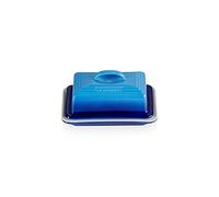 Le Creuset Porta burro in gres vetrificato, 900 g, 17 x 12.5 x 9 cm, Azure, 80837172200003