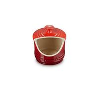 Le Creuset Porta sale in gres vetrificato, 0.3 Litri, Rosso Ciliegia, 80811100600005