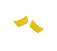 Le Creuset Coppia presine Adattabile Resistente al Calore fino a 250° C, Silicone, Set di 2, Nectar, 42813006720000