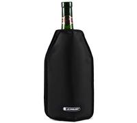 Le Creuset Rinfresca Vino WA-126 Borsa Termica per Bottiglie di Vino o di Champagne, Tessuto Idrorepellente, Nero, 59142010006068